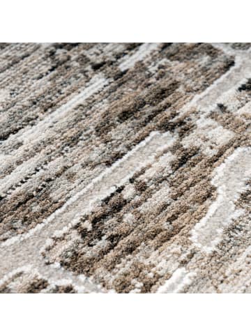 Kayoom Teppich Amora 260 in taupe - rechteckig