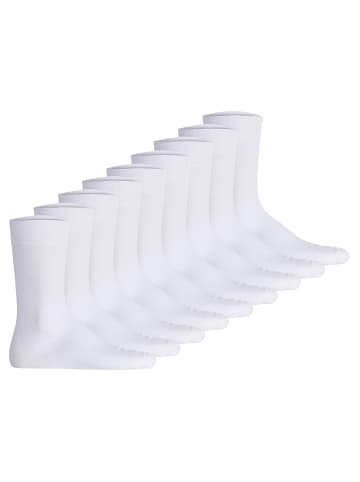 Hudson Socken 9er Pack in Weiß
