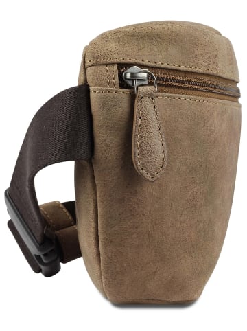 KLONDIKE 1896 Owen - Gürteltasche 26 cm (mittelbraun) in mittelbraun