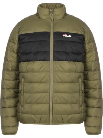 Fila Leichte Jacken in burnt olive/moonless night