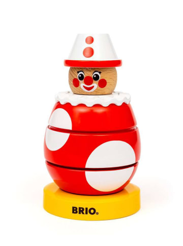 Brio Brio Denkspiel Drück- & Dreh-Clown in bunt