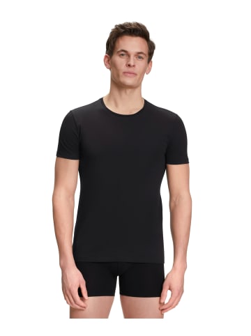 Falke Daily Comfort 2er-Pack T-Shirt Rundhals in Black