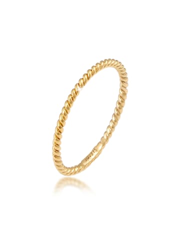 Elli Ring 375 Gelbgold Twisted in Gold