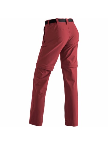 Maier Sports Zip-Hose Nata 2 in Bordeaux431