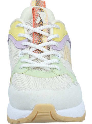 rieker Schnürschuhe in offwhite/crema/lightmint/weizen