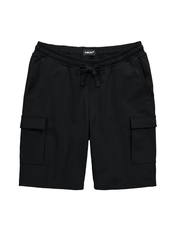Men Plus Bermuda in schwarz