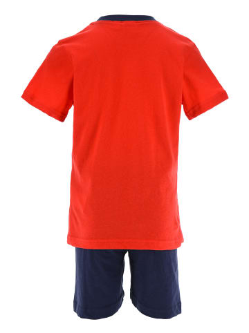 Paw Patrol 2tlg. Outfit: Schlafanzug Marshall Pyjama in Rot