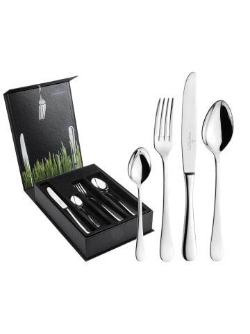 Picard & Wielpütz 24er Set Tafelbesteck inkl. Besteckbox Charisma in silber