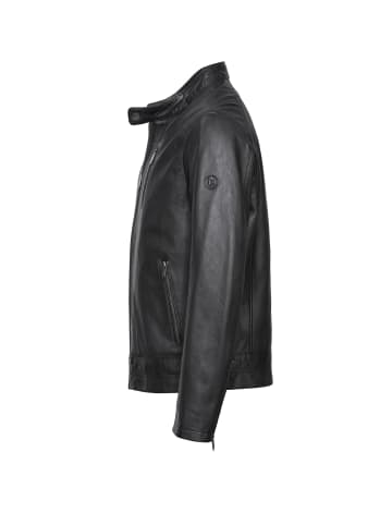 Bugatti Lederjacke BURUBIO in Schwarz