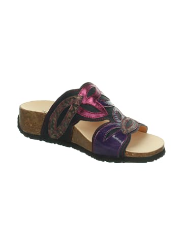 Think! Tieffußbett Pantolette MIZZI DAMEN in Navy/Kombi
