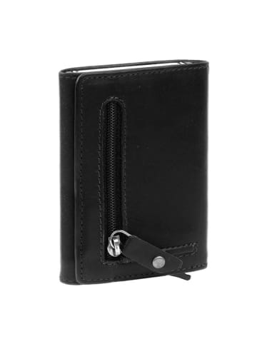 The Chesterfield Brand Palma Kreditkartenetui RFID Schutz Leder 7 cm in schwarz