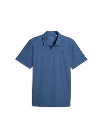 Puma Polo "Mattr Deco Jacquard Polo - LC" in Blau