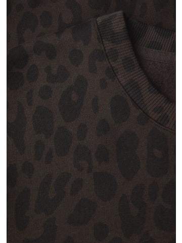 Street One Sweatshirt in dark auburn brown