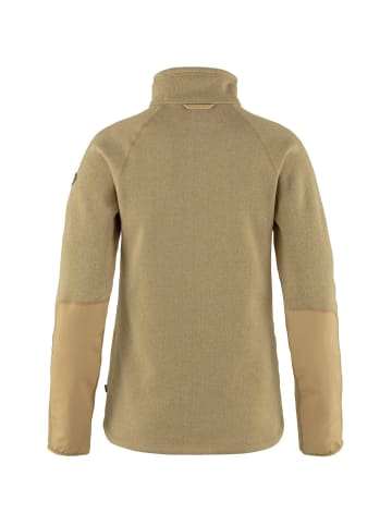 FJÄLLRÄVEN Fleecepullover Övik in Hellbraun