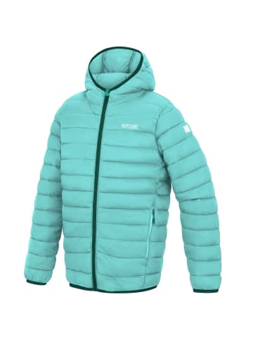 Regatta Marizion Baffle-Jacke / Steppjacke mit Kapuze in blau