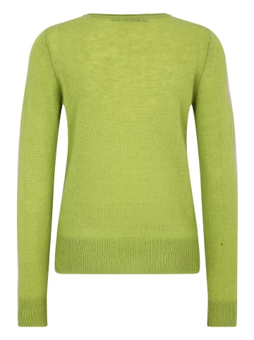 Betty Barclay Kaschmir-Pullover mit Rundhalsausschnitt in Fresh Moss