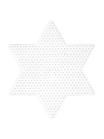 Hama Stiftplatte Großer Stern für Midi-Bügelperlen in weiß