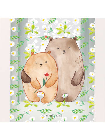Mr. & Mrs. Panda Deko Laterne Bären Liebe ohne Spruch in Transparent