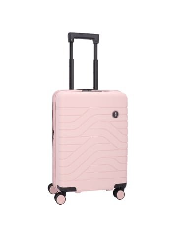 BRIC`s BY Ulisse 4-Rollen Kabinentrolley 55 cm pearl pink