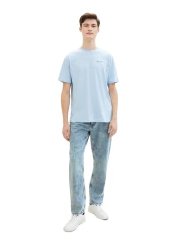 TOM TAILOR Denim Jeans LOOSE STRAIGHT comfort/relaxed in Blau