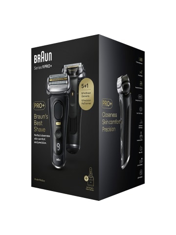Braun Elektrischer Rasierer für Männer "Series 9 9560cc System" in Schwarz