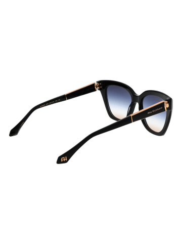 Ana Hickmann Damen Sonnenbrillen Katzenauge Schwarz
