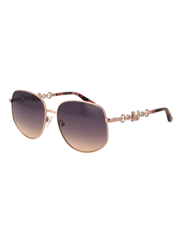 Marciano by Guess Frauen Sonnenbrille Geometrisch Rose Gold
