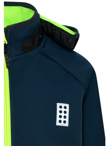 LEGO wear Softshell Jacke LWSKY 764 in Blaugelb