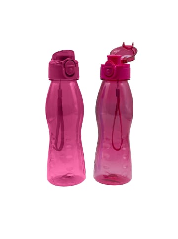 Steuber 2er-Set: Trinkflasche in pink