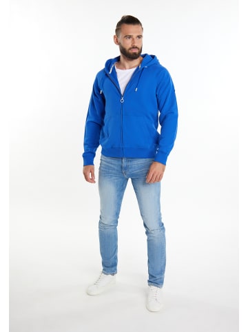 DreiMaster Maritim Sweatjacke + Shopping Bag - Set in Royalblau