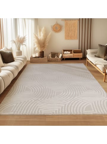 Teppich Boss Kurzflor Teppich Sahara 1113, rechteckig - Beige