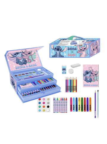 Lilo & Stitch Mal- und Zeichenkoffer Kreativset für Kinder mit Zubehör