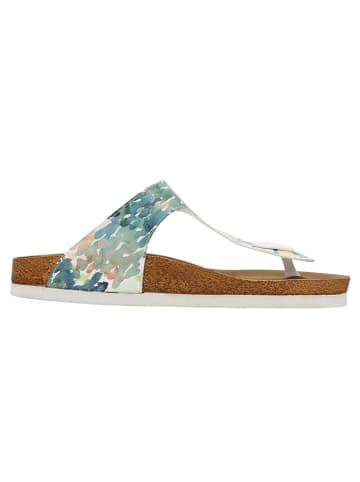 Dogo Lila Zehentrenner Sandalen - Somewhere in Time in Mehrfarbig