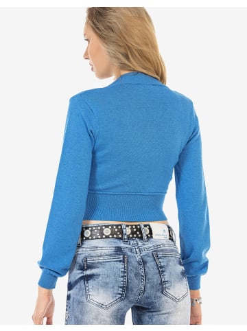 Cipo & Baxx Pullover WP233 in TURQUOISE