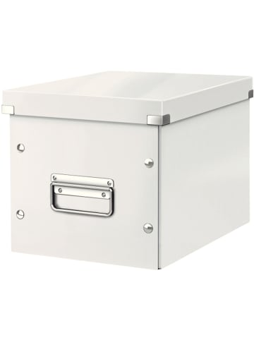 Leitz Archivbox Click & Store Cube M Hartpappe weiß