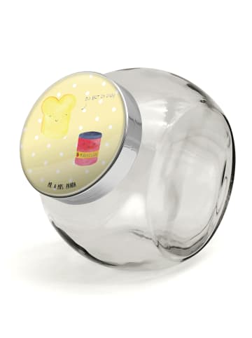 Mr. & Mrs. Panda Kaffeedose Toast Marmelade ohne Spruch in Gelb Pastell