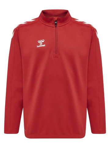 Hummel Halbreißverschluss Sweatshirt Hmlcore Multisport Kinder in TRUE RED