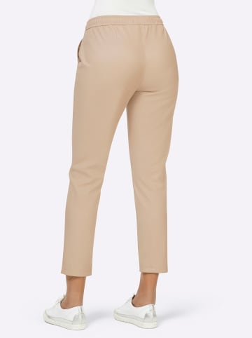 creation L Lederimitathose in beige