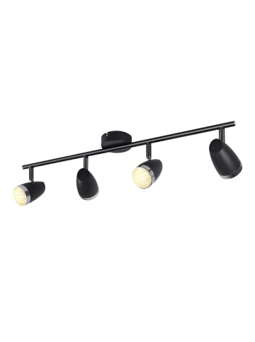 ZMH Deckenleuchte LED in Grau 4-flammige Drehbar Modern Warmweiß 3000 K