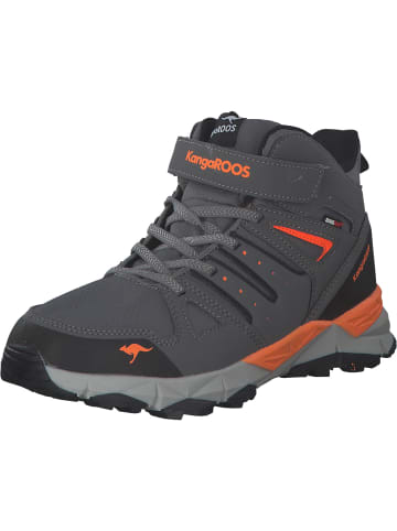 Kangaroos Stiefeletten in steel grey/neon orange