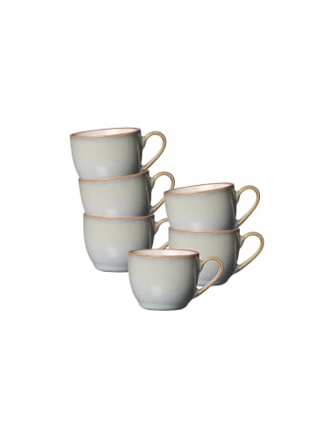 Ritzenhoff & Breker 6er Set Espressotassen Portofino 90 ml grau in grau