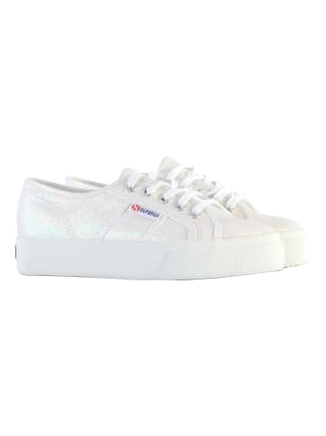 Superga Schnür-Sneaker 2730 Lame Weiß