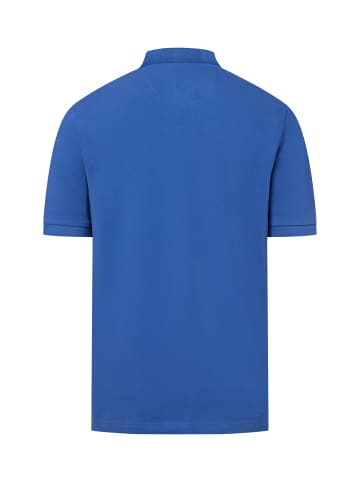 Nils Sundström Poloshirt in blau