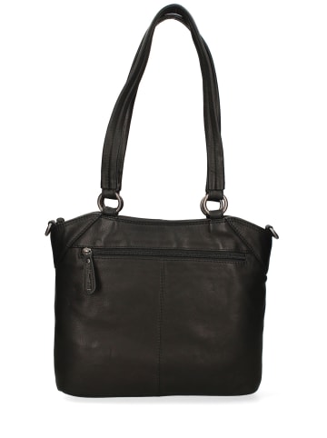 Hill Burry Schultertasche in BLACK