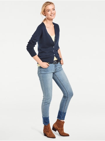 Heine Feinstrickjacke in marine