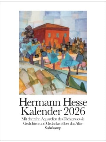 Suhrkamp Kalender - Hermann Hesse Kalender 2026