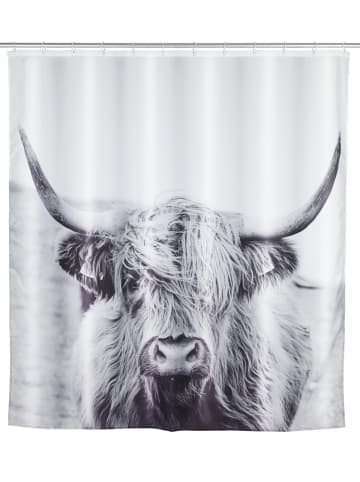 Wenko Duschvorhang Yak, Duschvorhang Mod. Yak in Weiß