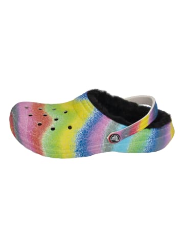 Crocs Hausschuhe CLASSIC LINED SPRAY DYE CLOG KIDS in bunt