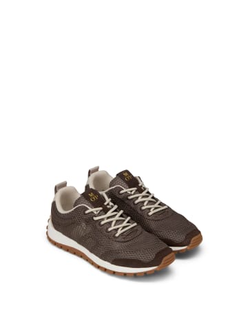 Marc O'Polo Sneaker Model Bella in burnt coffee/grey silk