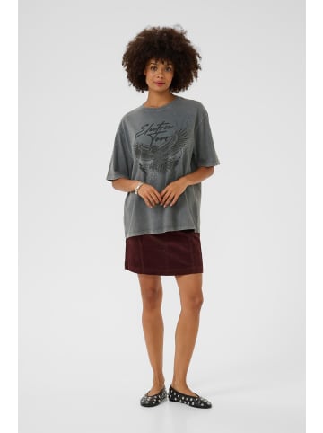 CULTURE T-shirt CUkendrick Oversize fit in Grey Wash